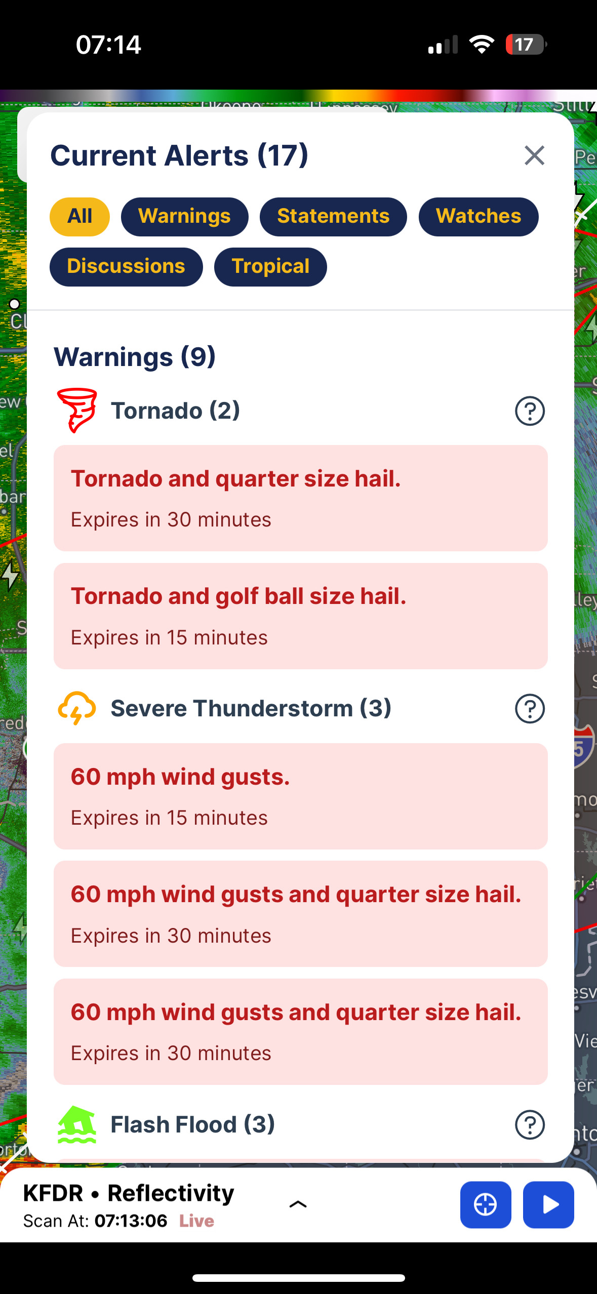 Lightning-Fast Weather Alerts